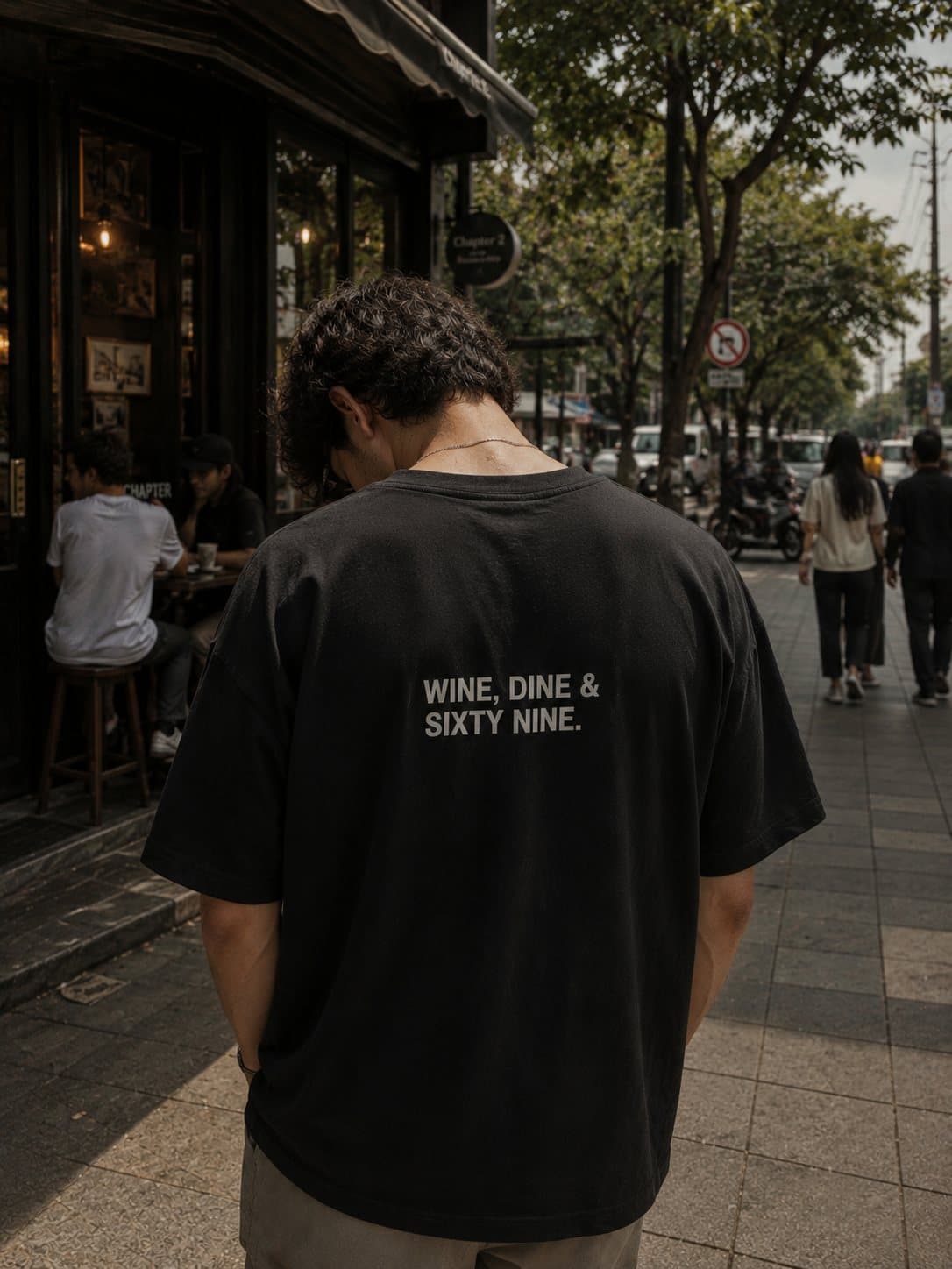 Wine, Dine & Sixty Nine — front